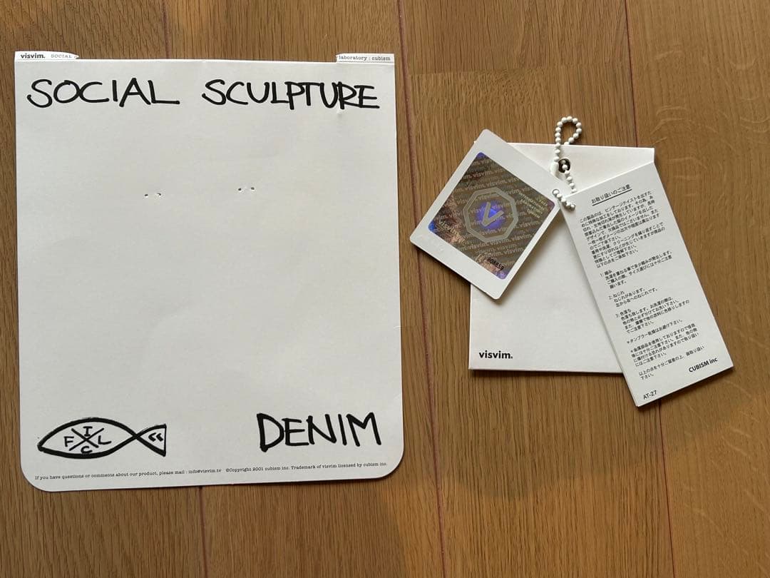 パンツ VISVIM SOCIAL SCULPTURE 10 DAMAGED-12