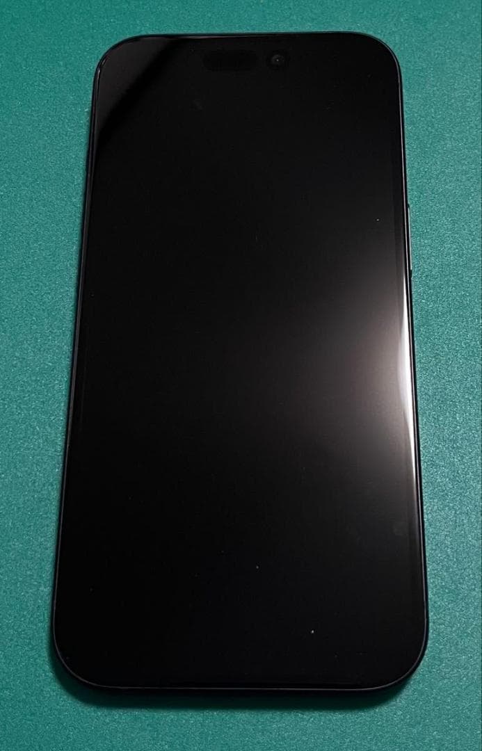 iPhone 15 ブラック 128 バッテリー100%【訳あり】 ①