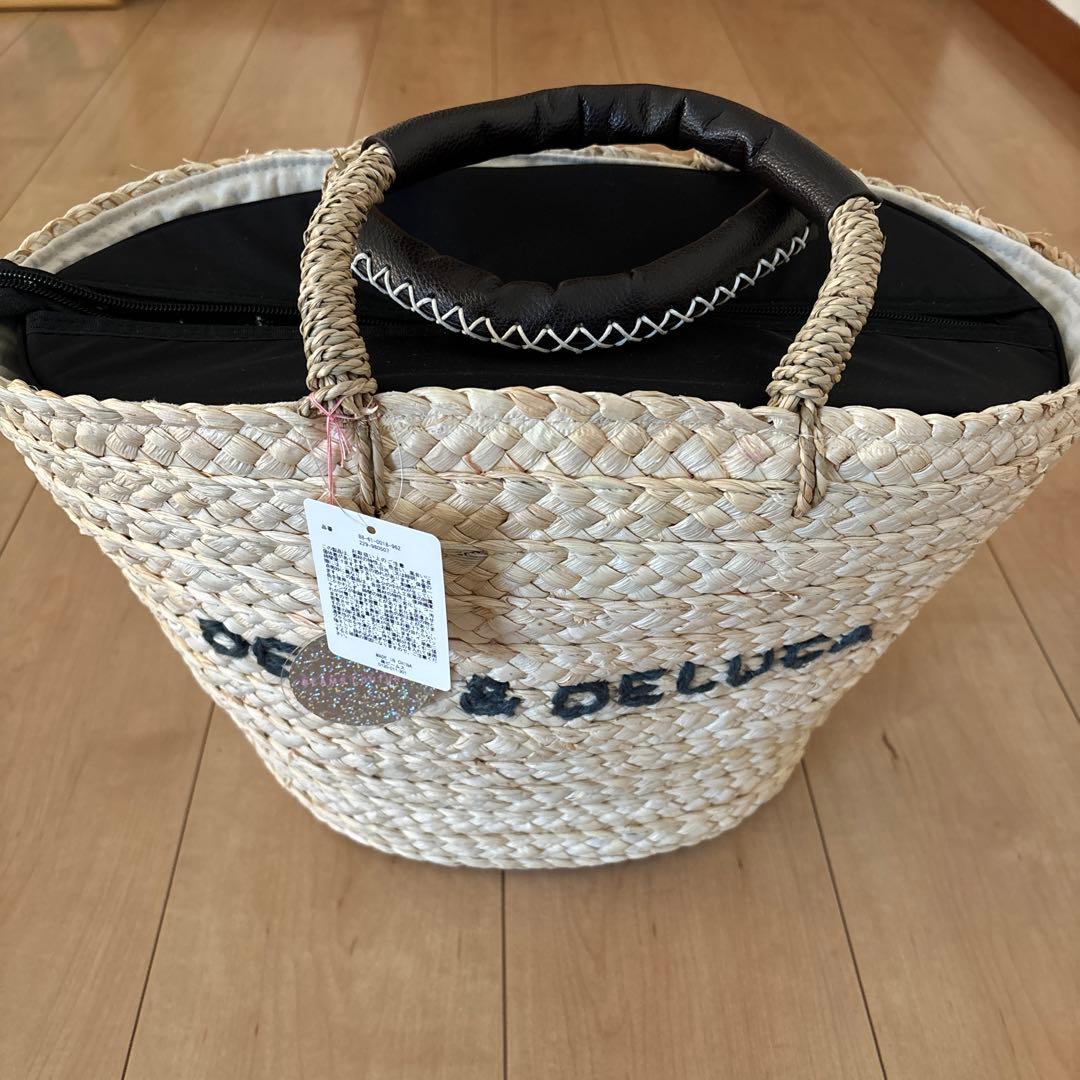新品未使用】DEAN & DELUCA（ディーン&デルーカ）かごバック