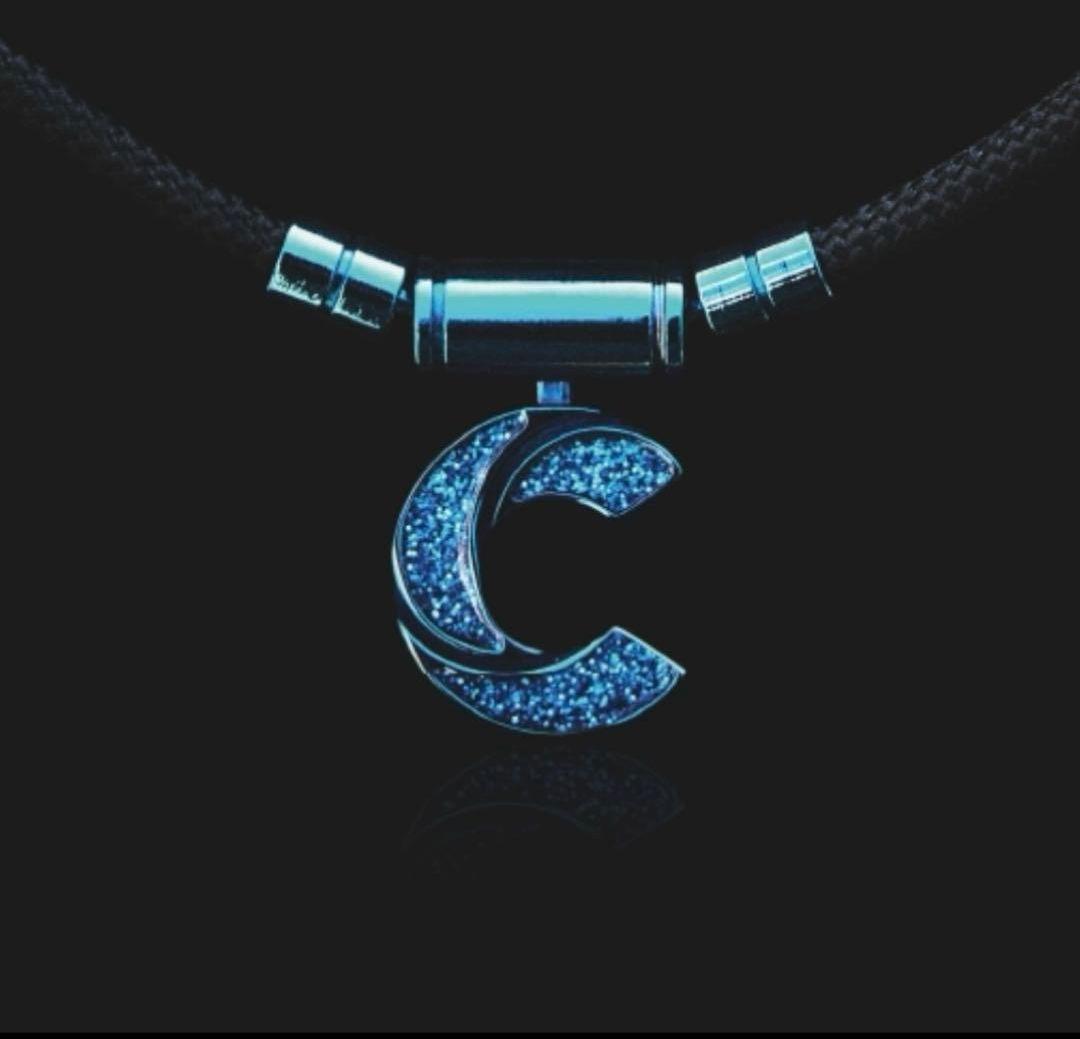 パワードギア　OPAネックレス　山岡泰輔選手　新品・未開封　ブルーラメ　Lサイズ