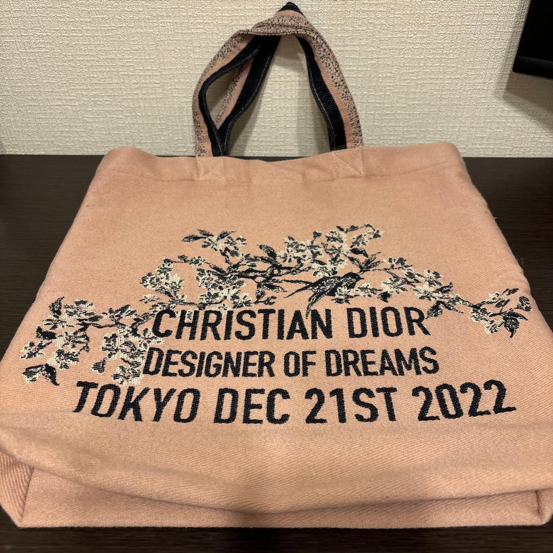 CHRISTIAN DIOR トートバッグ ピンク