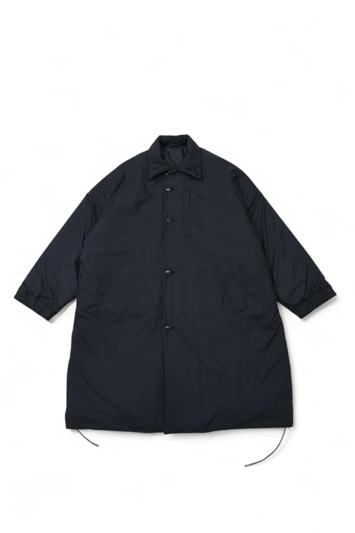 MIC. PUFF OVER COAT ユニセックス　ブラック