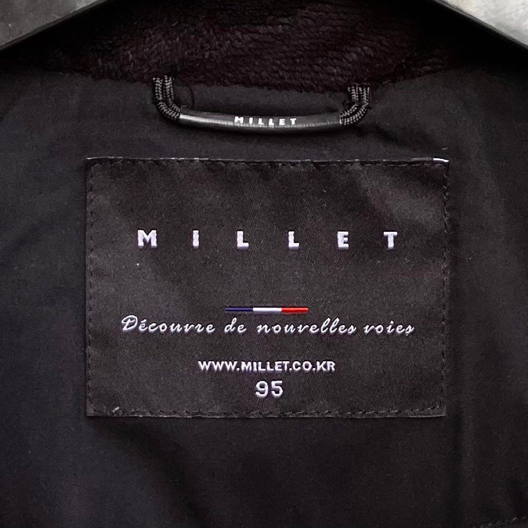 M ミレー ダウンコート ロングダウンジャケット 黒 ダウンジャケット