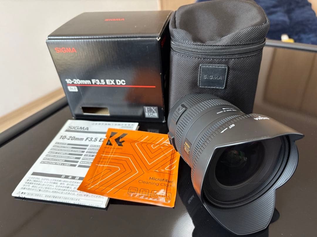【美品】SIGMA 広角レンズ、10-20mm F3.5 EX DC HSM