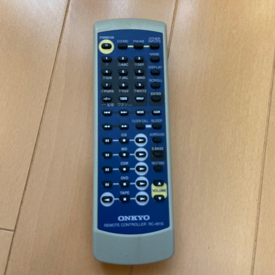 ONKYO FR-3Xミニコンポ CD/MDチューナー