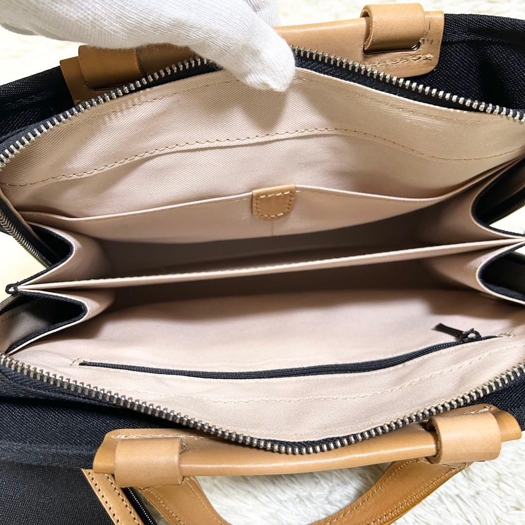 【未使用級】CASTELBAJAC トートバッグ キャンバス ブラック