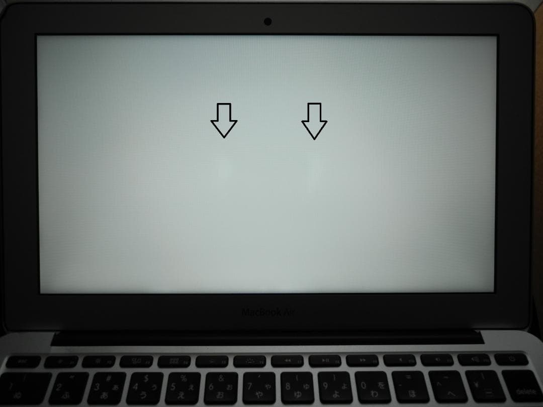 MacBook Air 11インチ 2014 高速SSD交換済