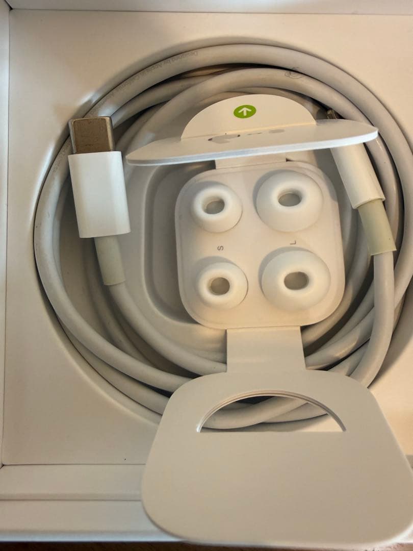 AirPods Pro（ワイヤレス充電ケース付き）正規品・箱/付属品あり