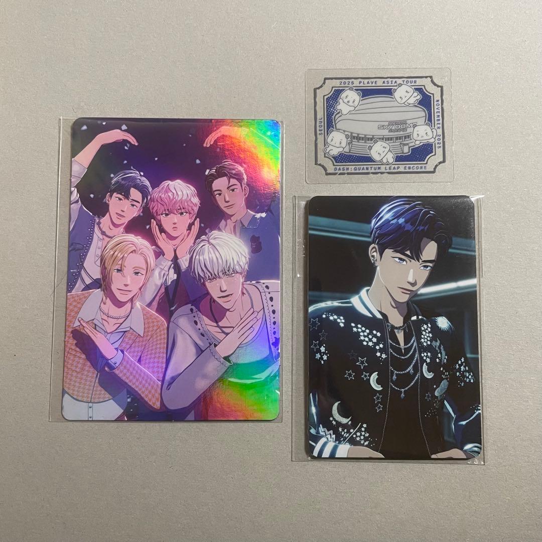 PLAVE 2025 アジアツアー アンコール アンコン　入場特典 トレカ