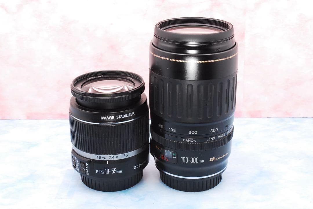 キャノン Kiss X10☆一眼レフカメラ☆手ぶれ補正標準＆超望遠☆バッグ付