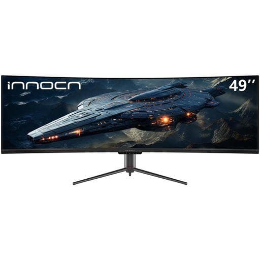 新品同様 保証有 INNOCN 49インチ サーフェス モニター 49C1G