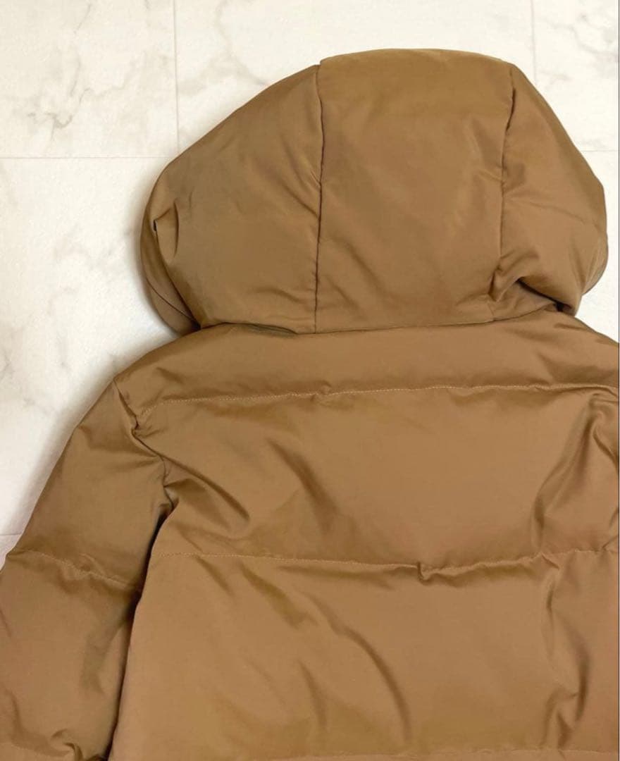☆極美品☆フレームワーク 定価49,500円 フードダウンコート ベージュ 40