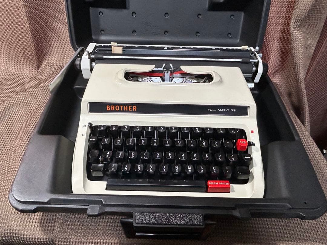 BROTHER FULL MATIC 33 タイプライター　　【美品】