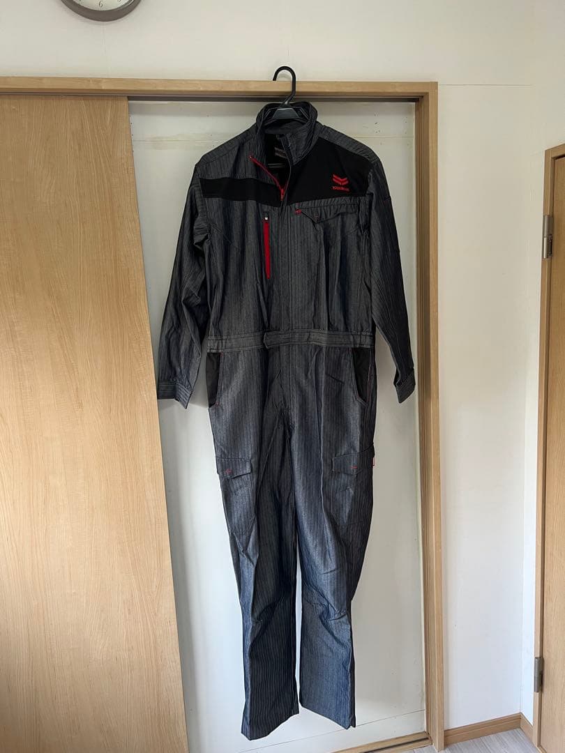 新品・未使用 ヤンマー　デニム調　つなぎ　※お値下げしました