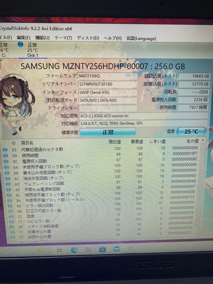 SSD 256GB 8枚セット