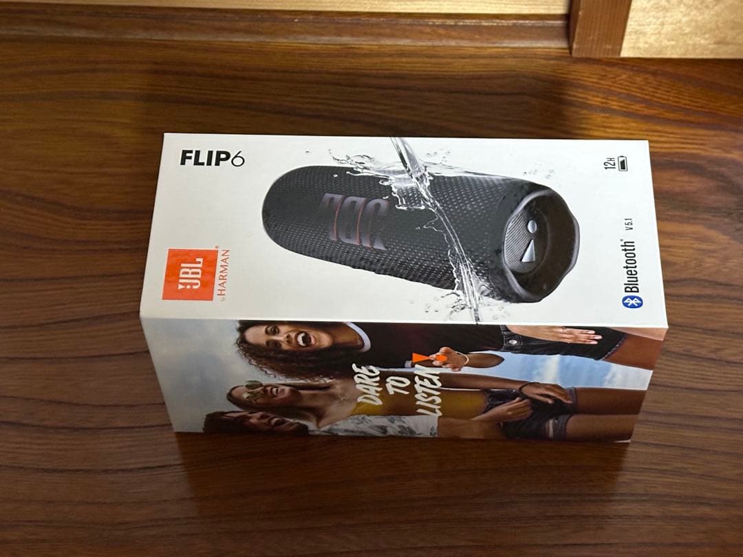 【新品未開封】JBL FLIP6 ワイヤレススピーカー ブラック