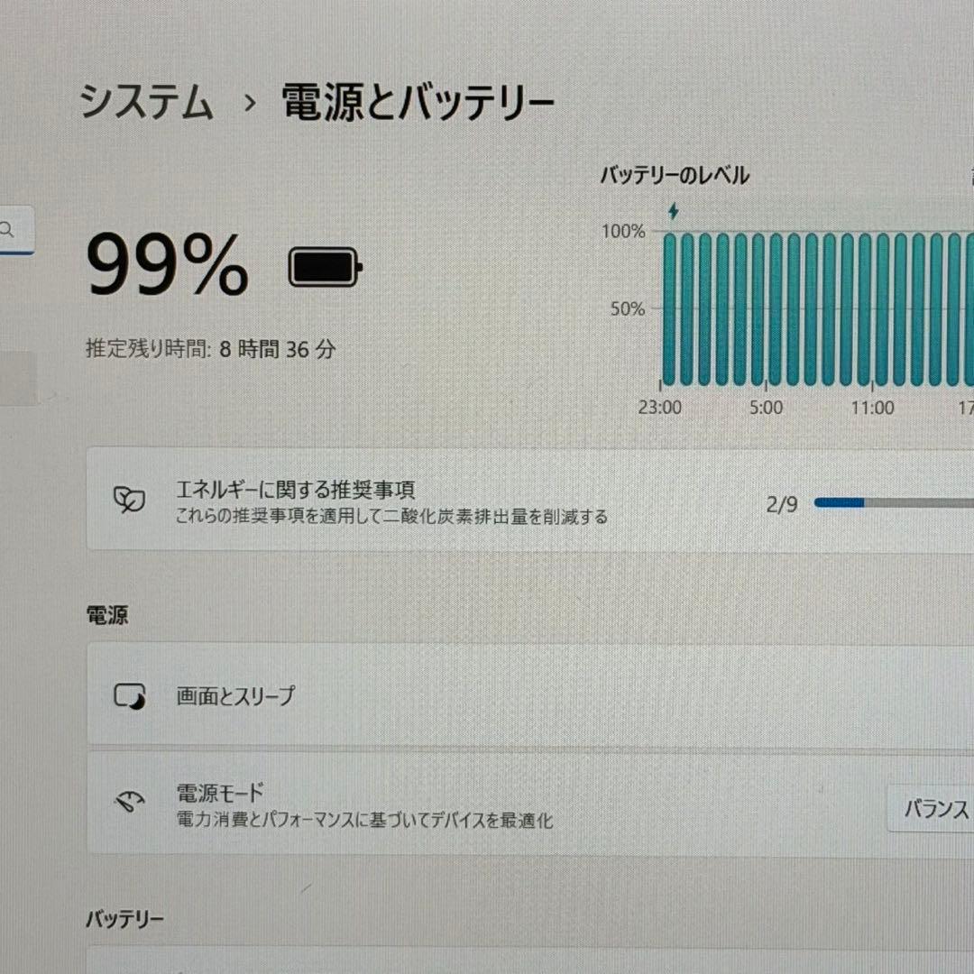 レッツノート SV9 i5 10世代 8G 256GB Win11 バッテリー◎