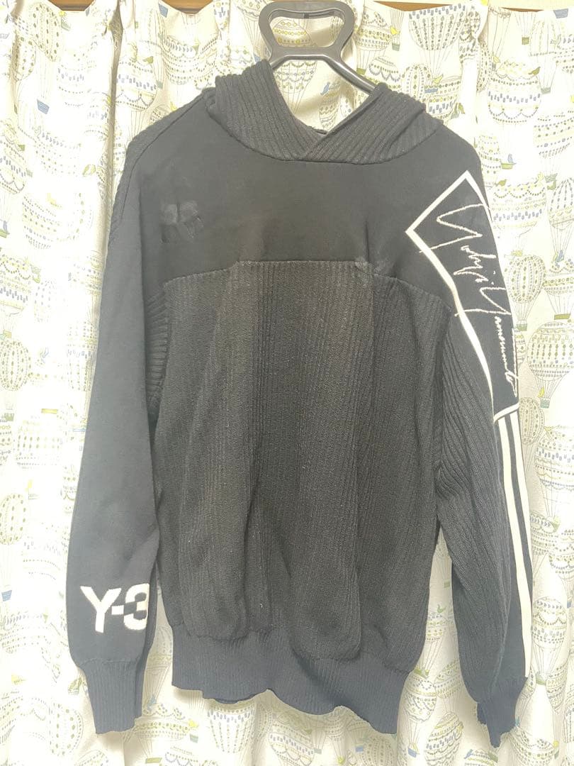 Y-3 ニット パーカーU TECH KNIT HOODIE Sサイズ