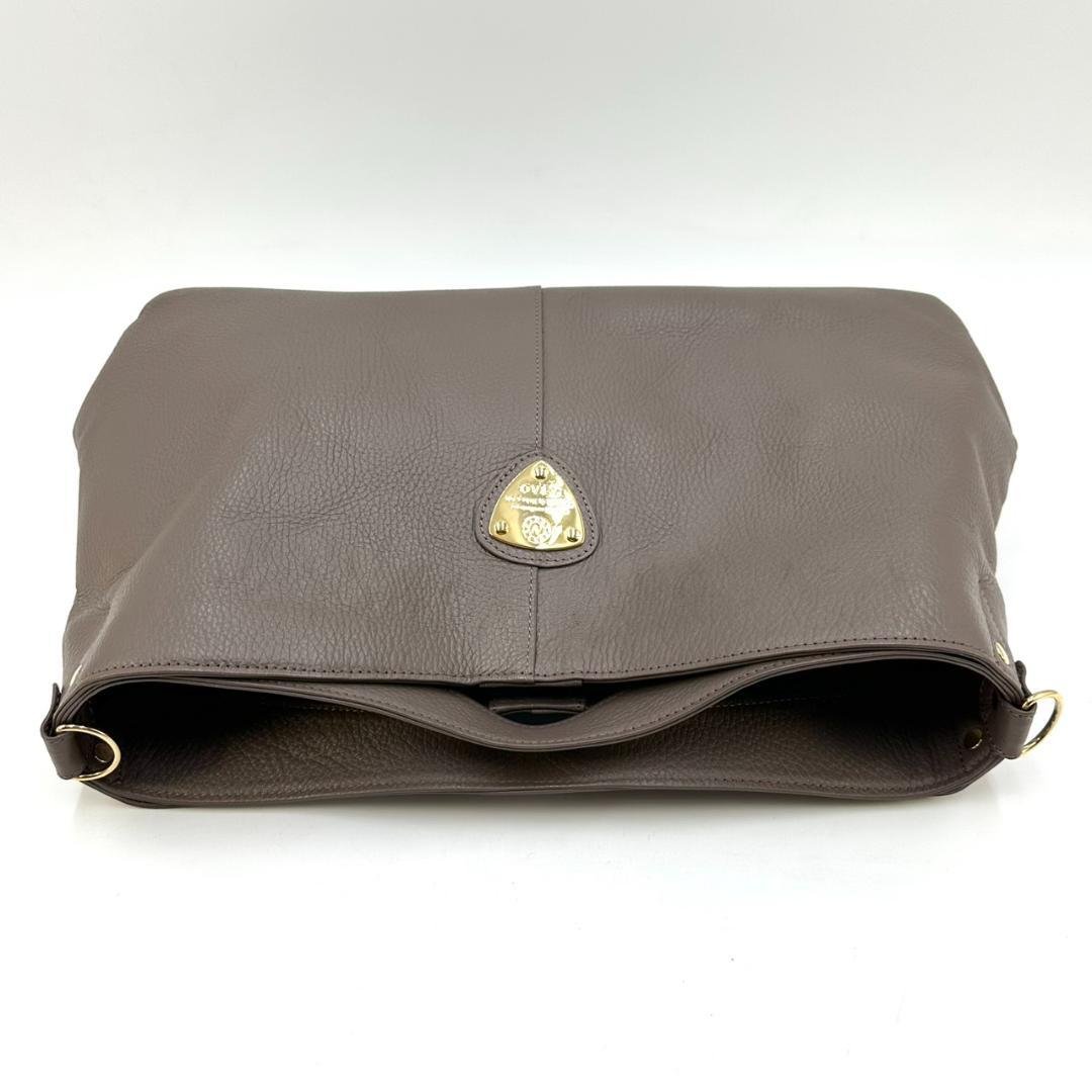 ATAO アタオ エルヴィ 2way ハンドバッグ ショルダーバッグ グレージュ