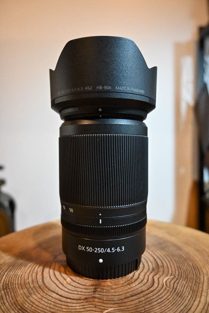 純正品付属　NIKKOR Z DX 50-250mm f/4.5-6.3 VR