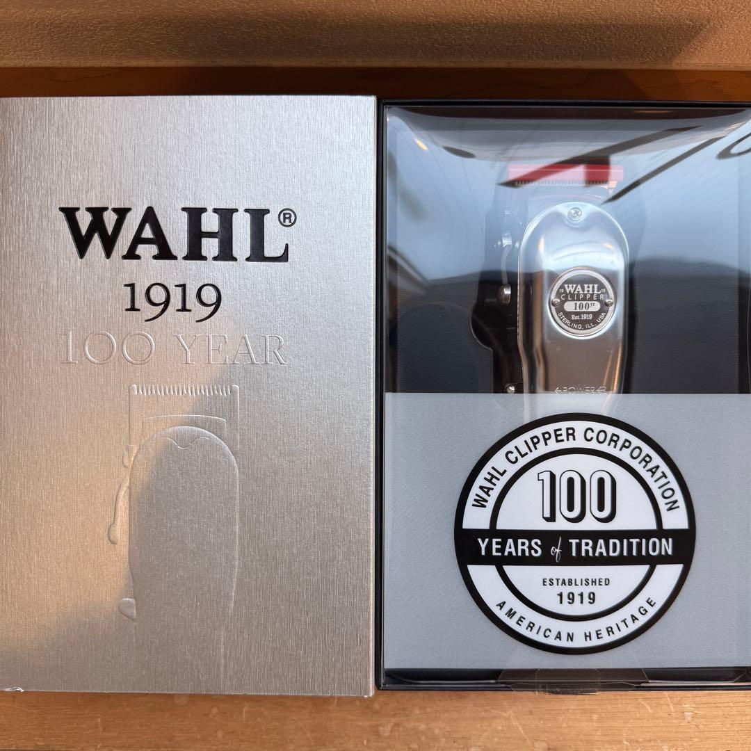 WAHL 1919 100週年限定バリカン 専用ケース付き
