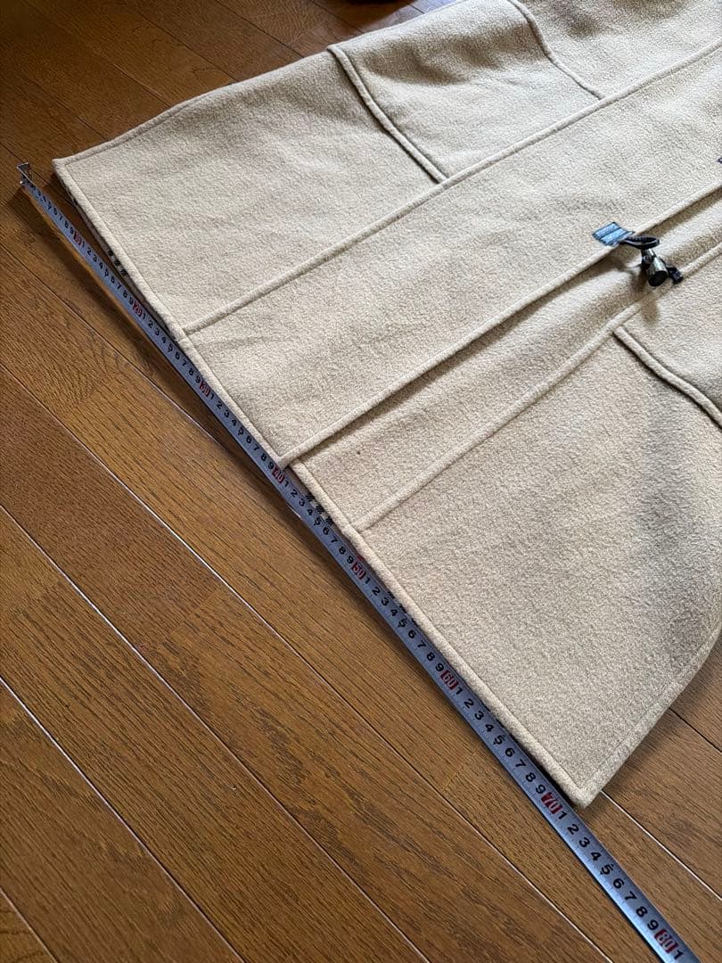 バーバリーズ ロングダッフルコート カシミヤ ダブルフェイス ノバチェック 38