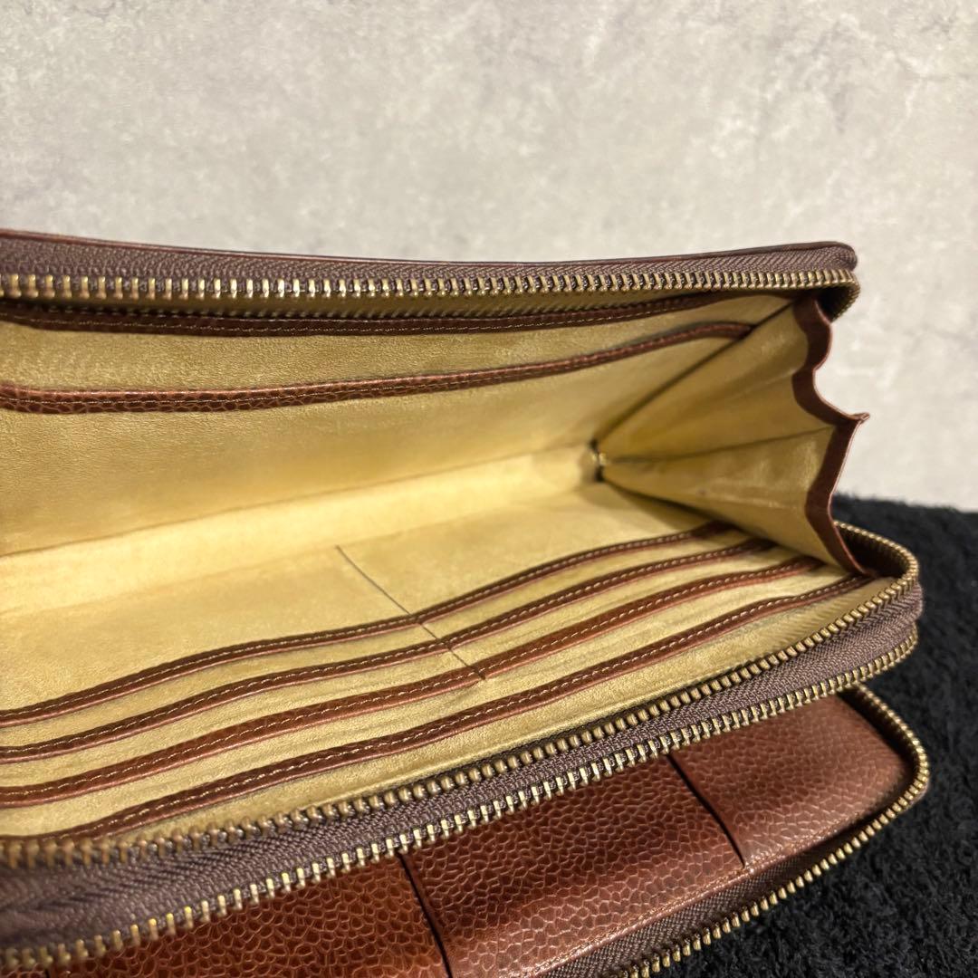 GANZO ガンゾー オーガナイザー 長財布 カードケース ブラウン