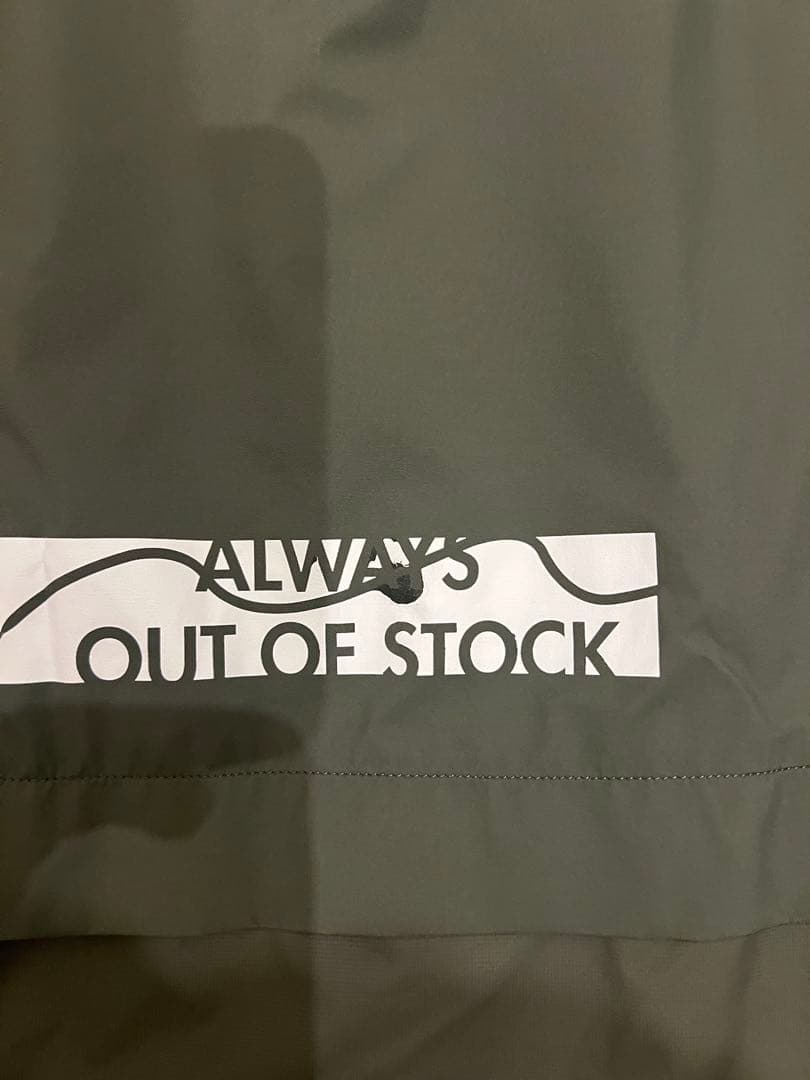 ALWAYS OUT OF STOCK THREE LAYERトラックジャケット