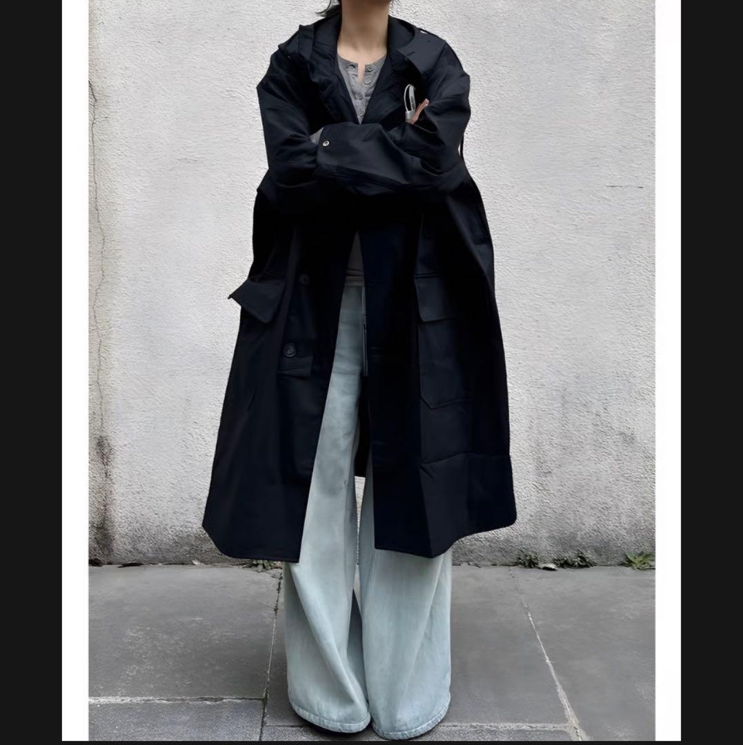 Keels Warm Cotton Windbreaker Jacket 黒