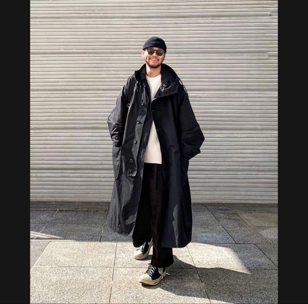 Keels Warm Cotton Windbreaker Jacket 黒