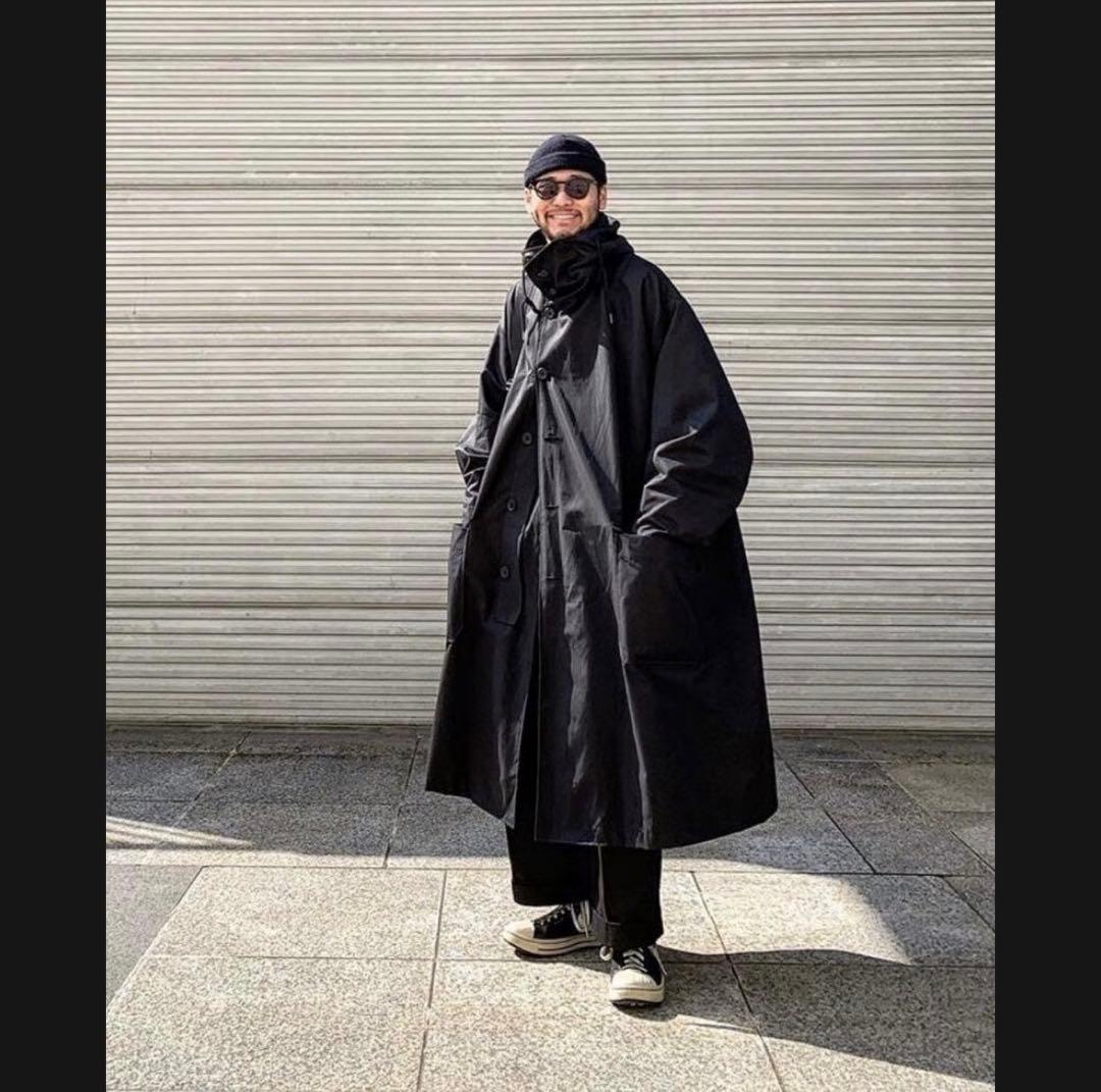 Keels Warm Cotton Windbreaker Jacket 黒