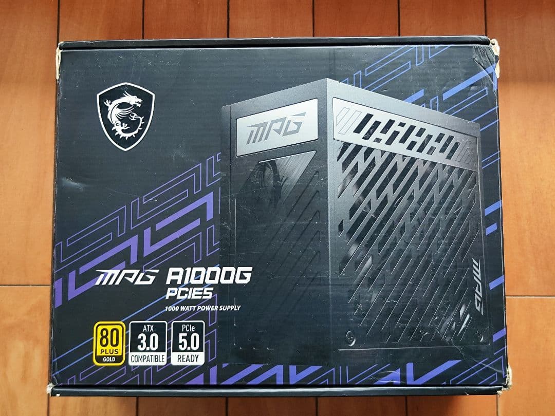電源ユニット MSI MAG A1000G PCIE5 1000W