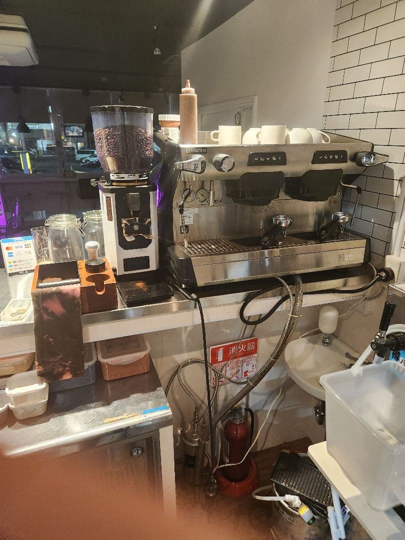 業務用エスプレッソマシングラインダーセット rancilio classes 5