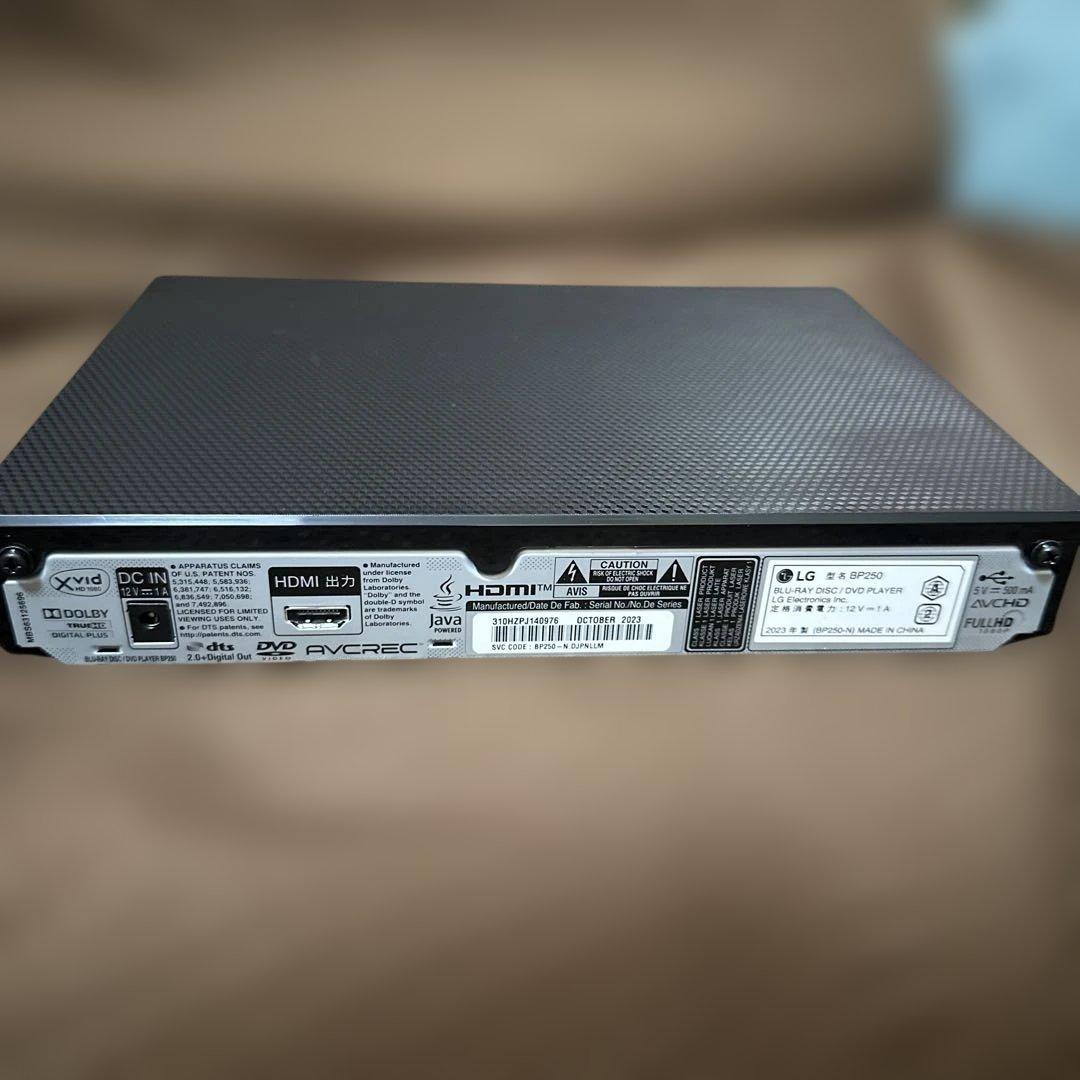 ブルーレイディスク DVDプレーヤー