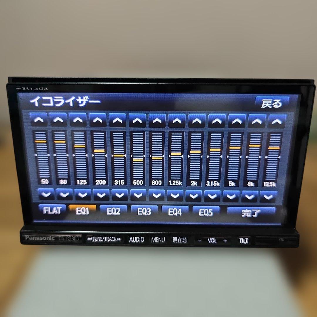 Panasonic 7インチ Bluetooth内蔵 フルセグ DVD カーナビ