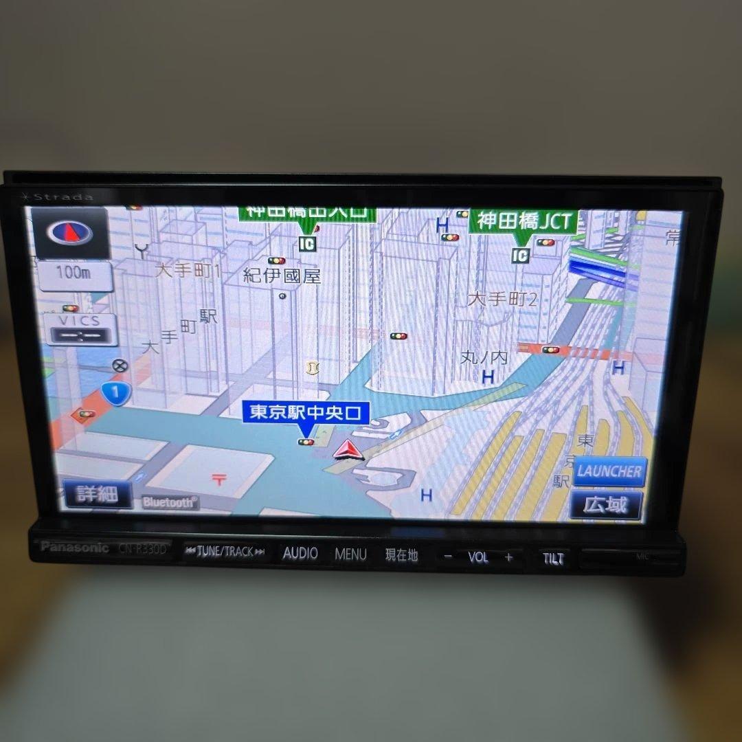 Panasonic 7インチ Bluetooth内蔵 フルセグ DVD カーナビ