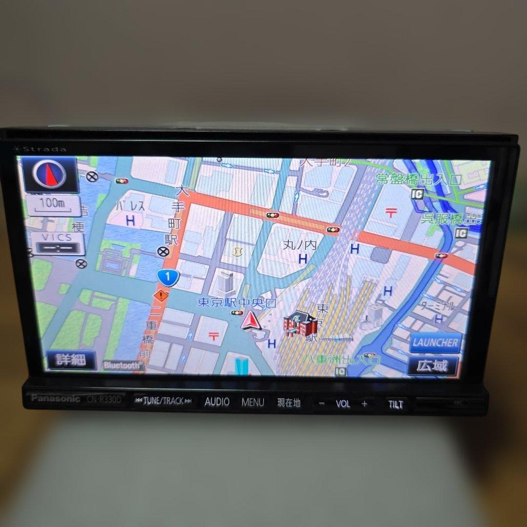 Panasonic 7インチ Bluetooth内蔵 フルセグ DVD カーナビ