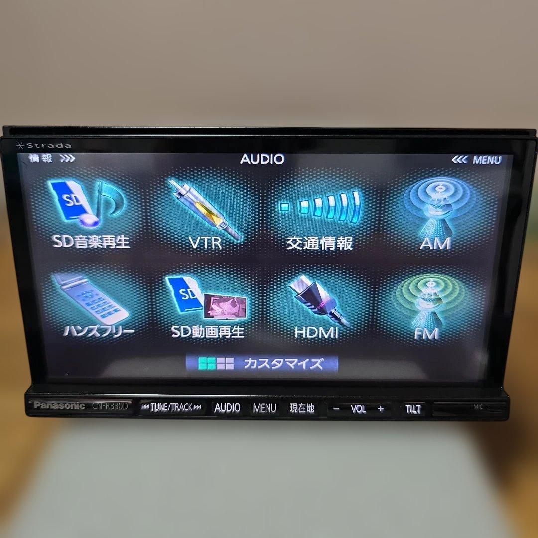 Panasonic 7インチ Bluetooth内蔵 フルセグ DVD カーナビ