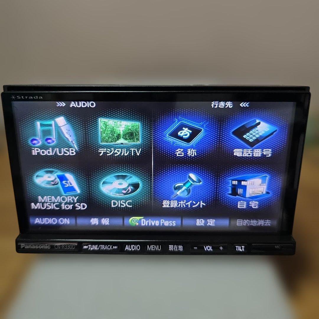 Panasonic 7インチ Bluetooth内蔵 フルセグ DVD カーナビ