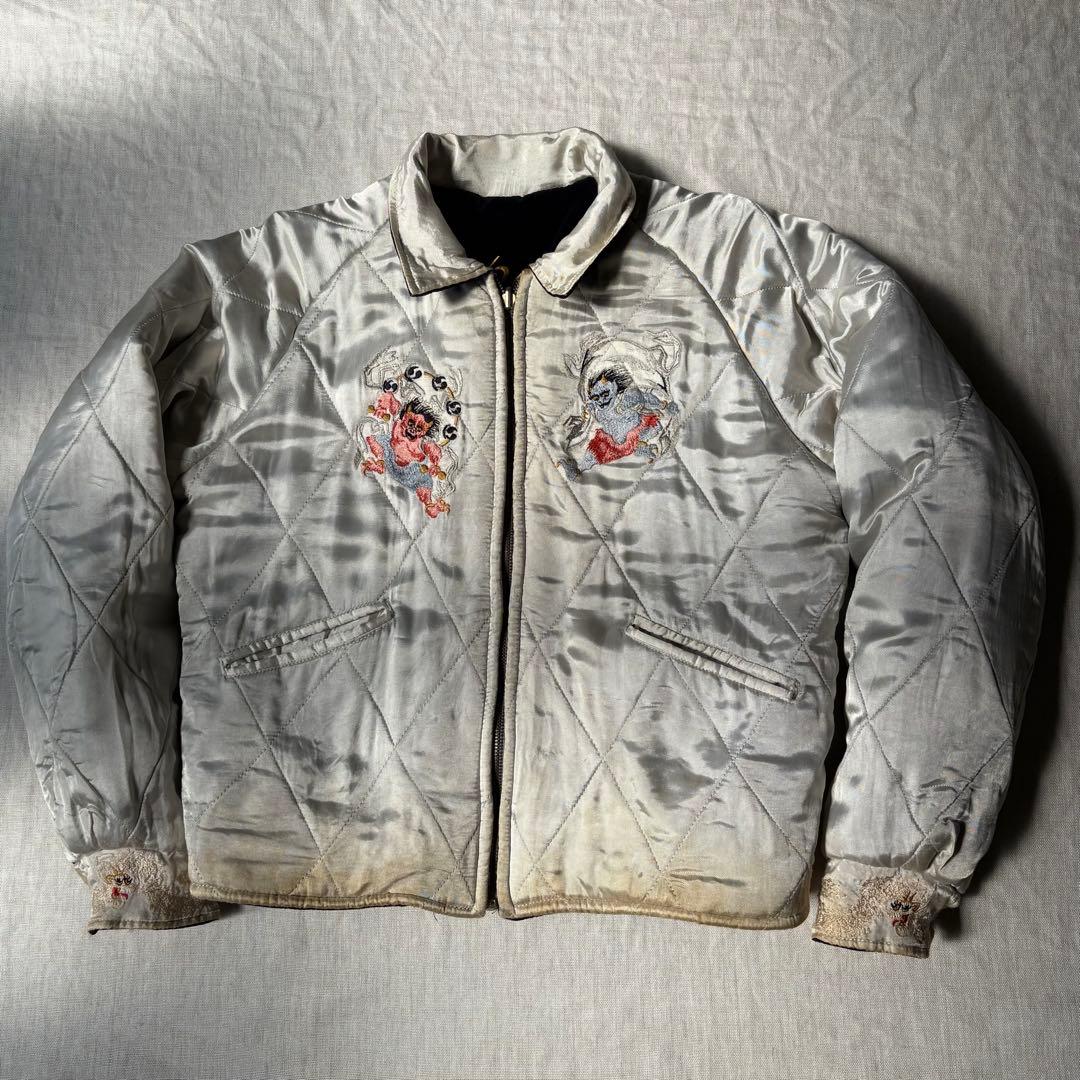 希少 Reminiscence レミニッセンス 別珍 襟付き スカジャン