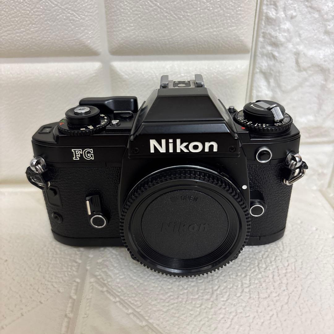 NIKON FG Black SLR CAMERA 一眼レフカメラ ボディーのみ