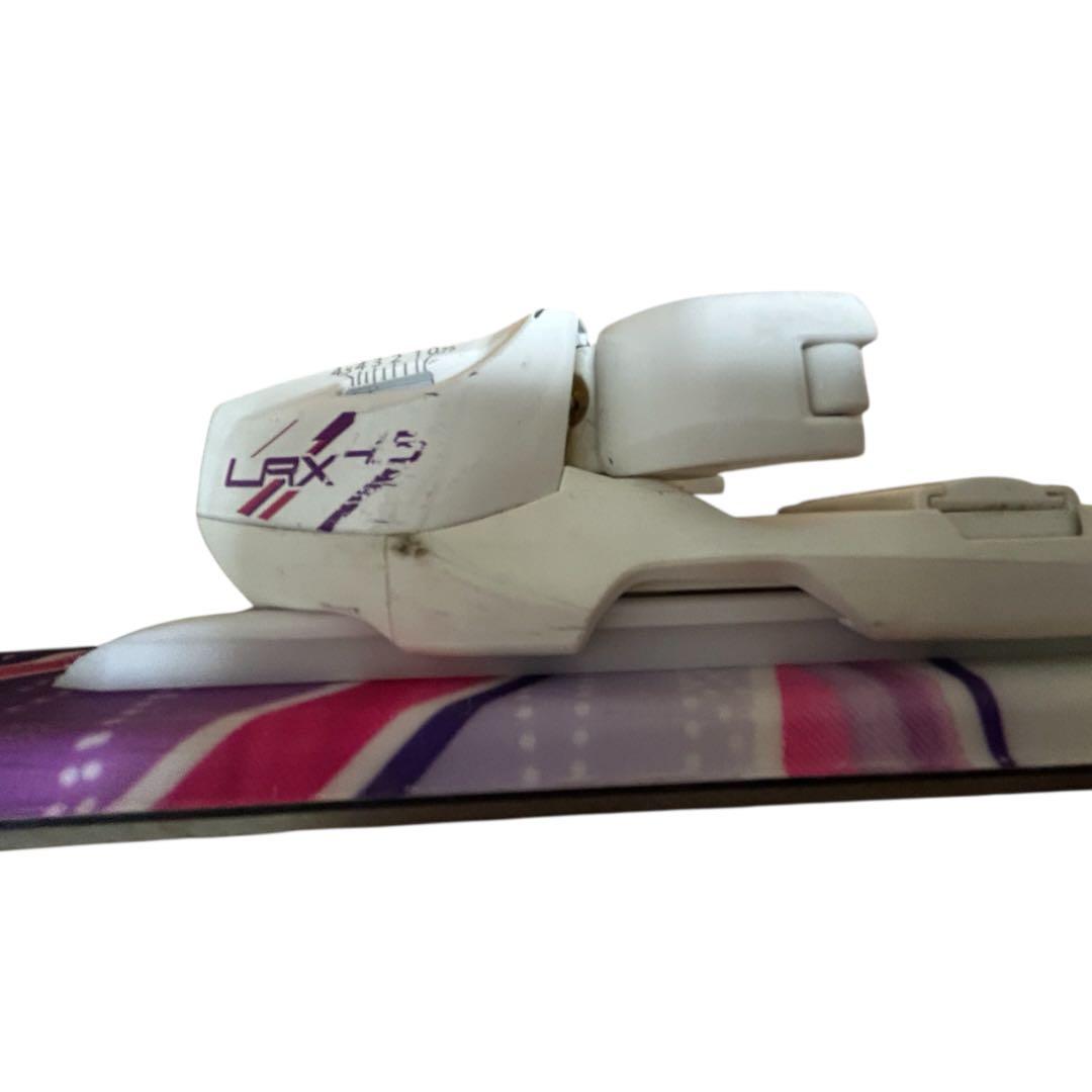 ジュニア　スキー板　ビンディング　ブーツ　ストック　4点セット