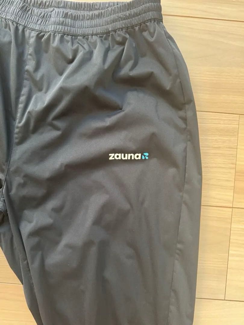 zauna サウナスーツ Lサイズ 黒 収納袋付き