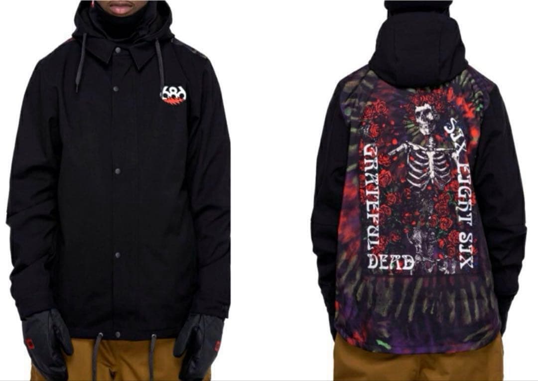 686 スノーボード 上下 ウェア セットGrateful Dead