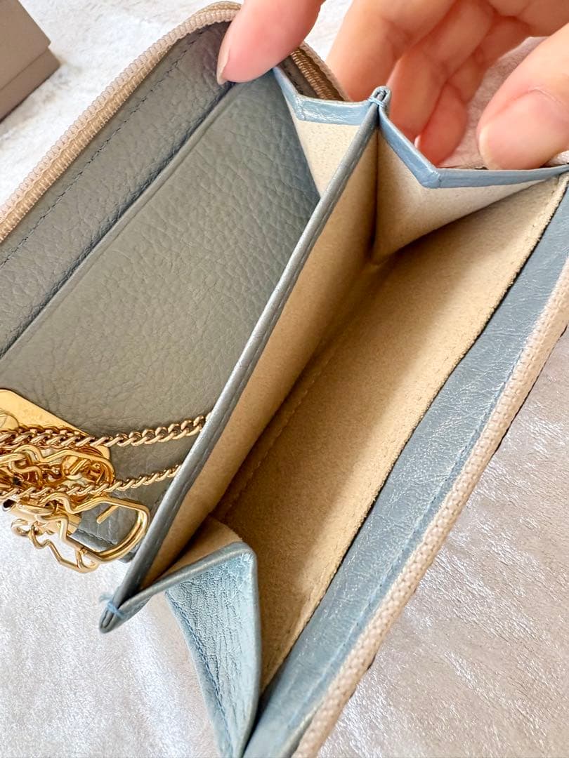 ATAO アタオ キーケース ベル ハッピーヴィトロ プラチナグラス ハート