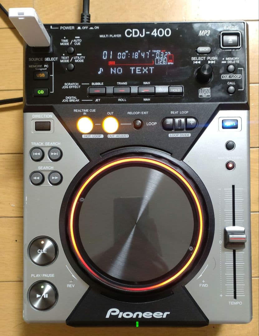 Pioneer CDJ-400　動作確認済み　送料込み　元箱あり