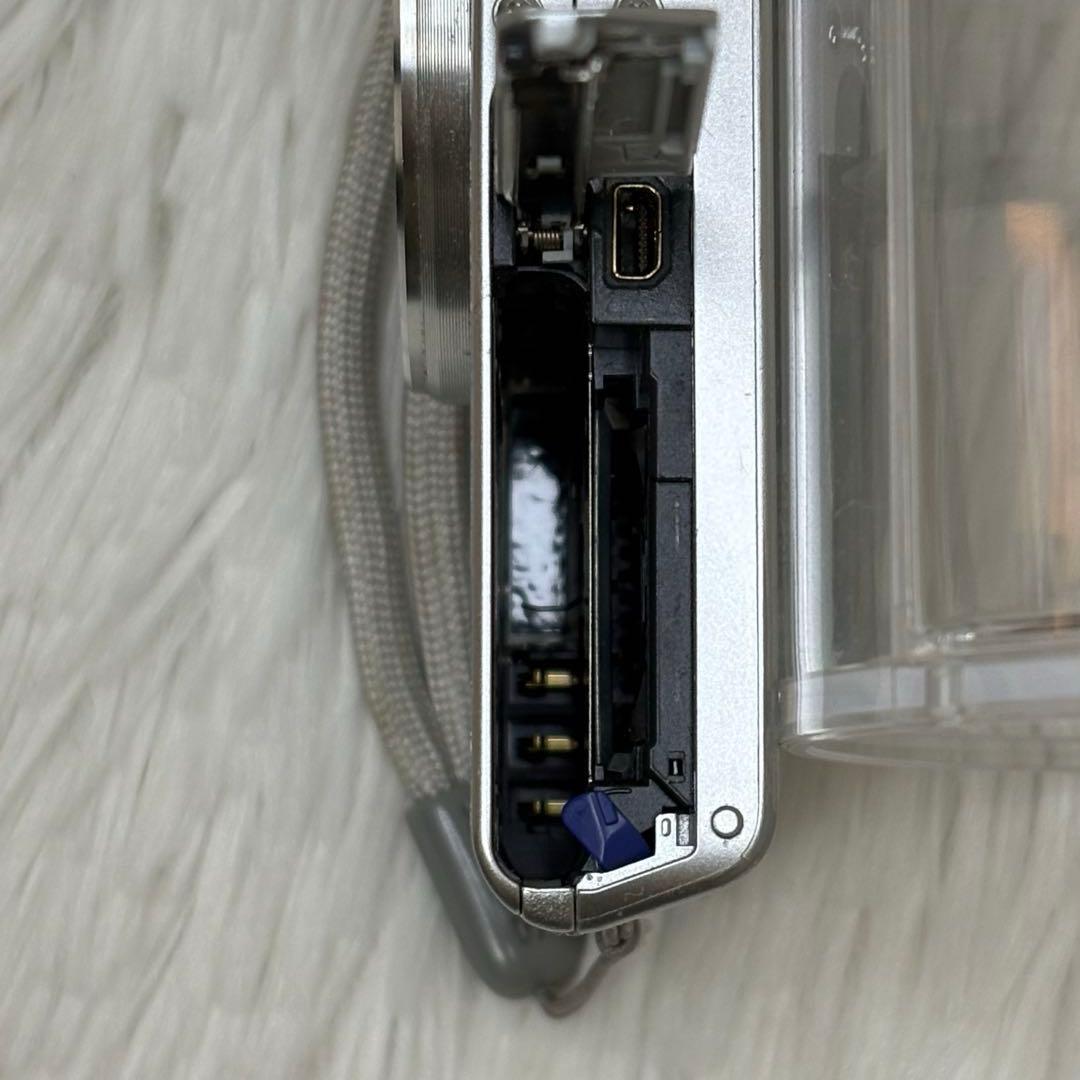 美品　SONY カメラ　DSC-W830 SDカード　シルバー　コンデジ　動作品