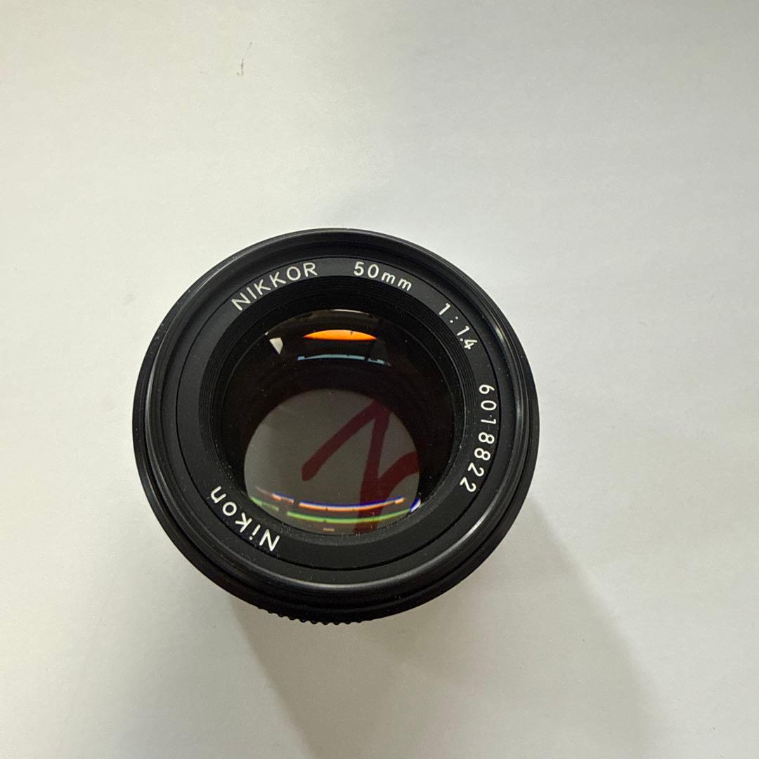 けろけろ　Nikkor 50mm f1.4 レンズ