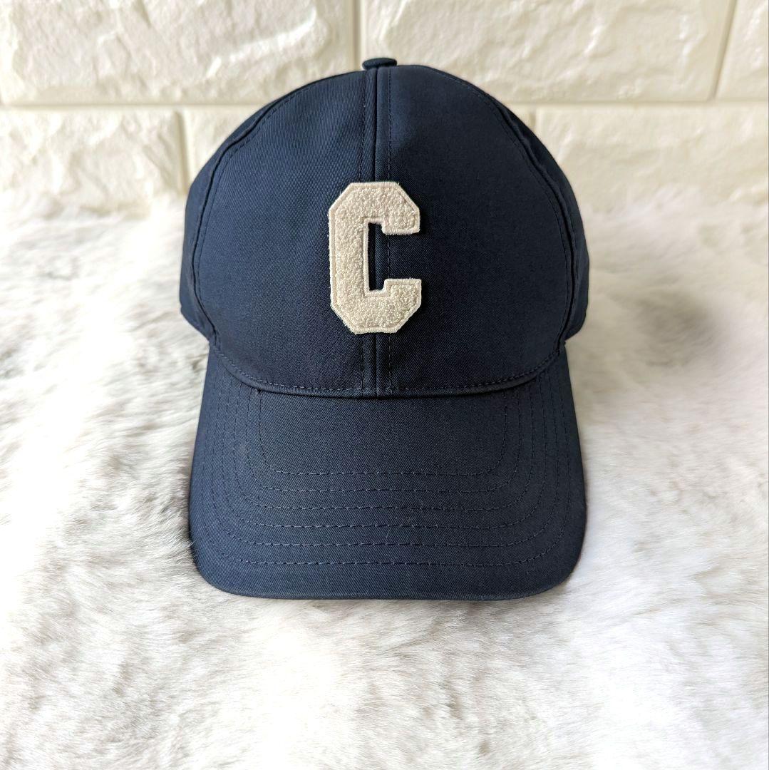 CELINE セリーヌ Cロゴ キャップ ネイビー S ♦Vivivava様♦
