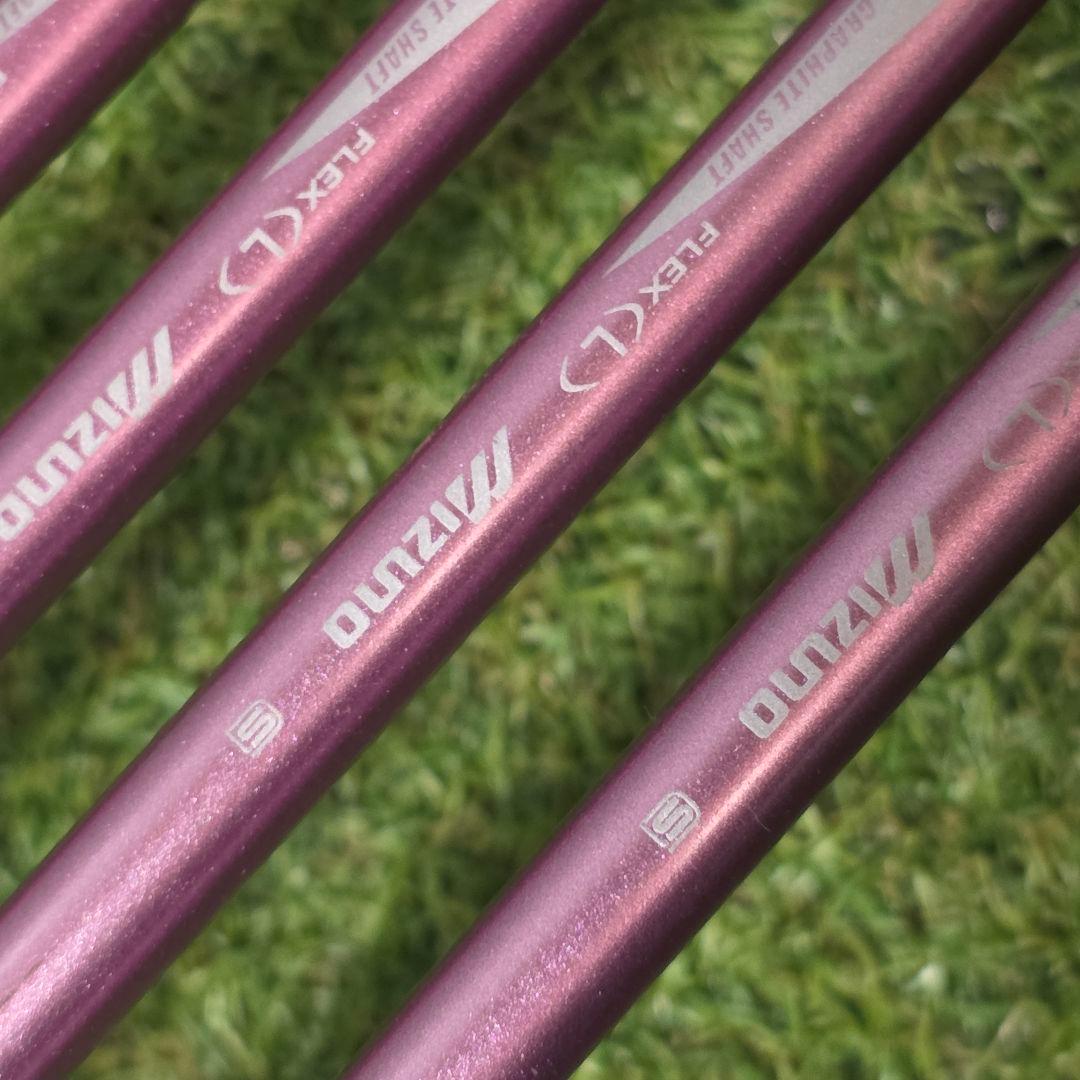 ミズノ ユーラス EURUS レディースゴルフクラブ アイアンセット 5本 L